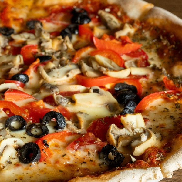 Пицца Овощная с грибами